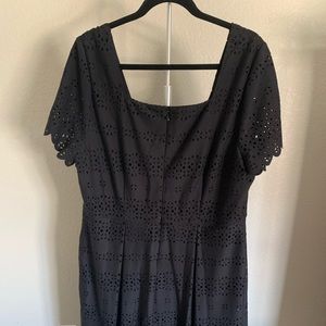 Lane Bryant- Black cutout dress